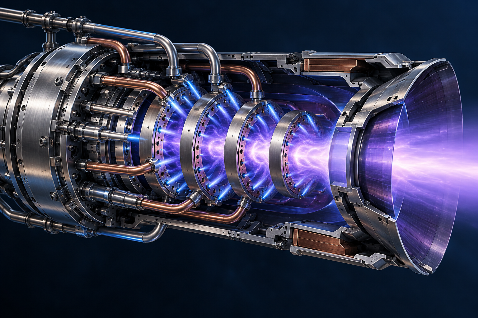 Gas / Plasma Architecture concept illustration