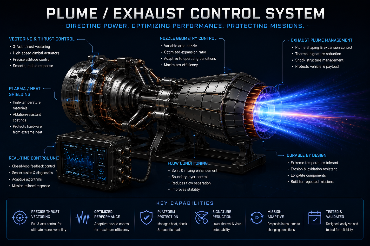 Plume / Exhaust Control System